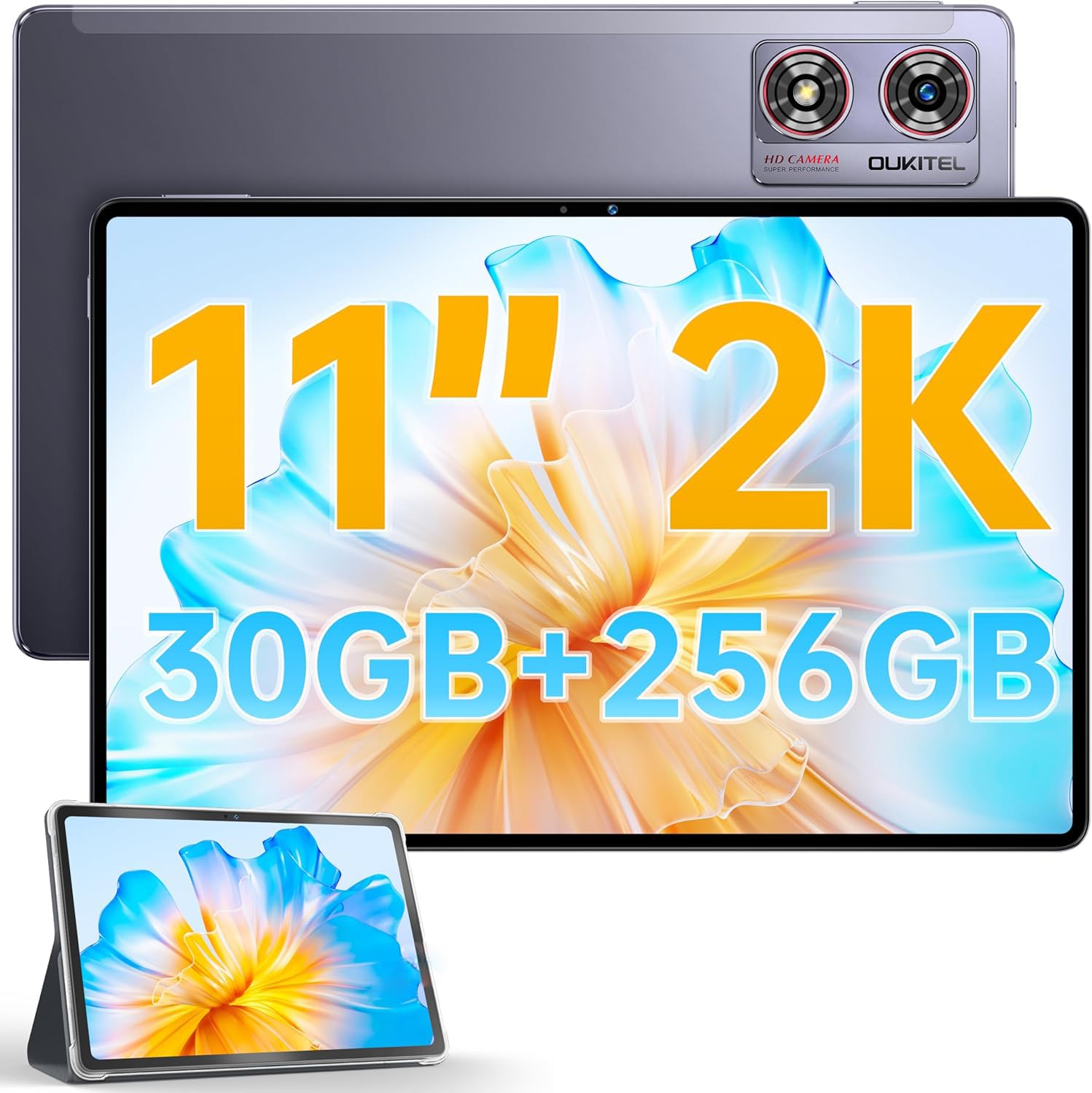 Tablet OUKITEL OT8 de 11 polegadas, 30 GB+256 GB, bateria de 8800