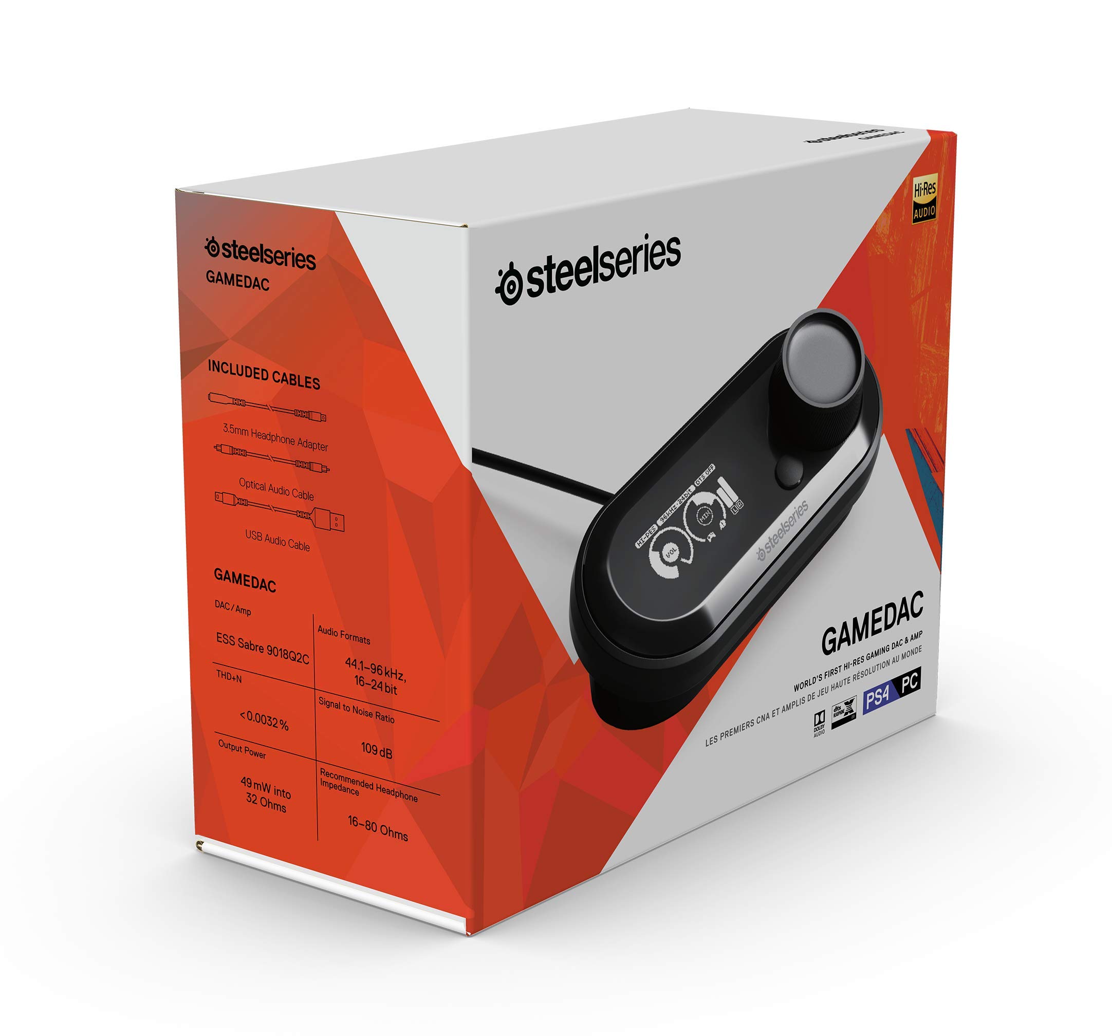 Amazon.com: SteelSeries GameDAC Certified Hi-Res Gaming DAC Amp