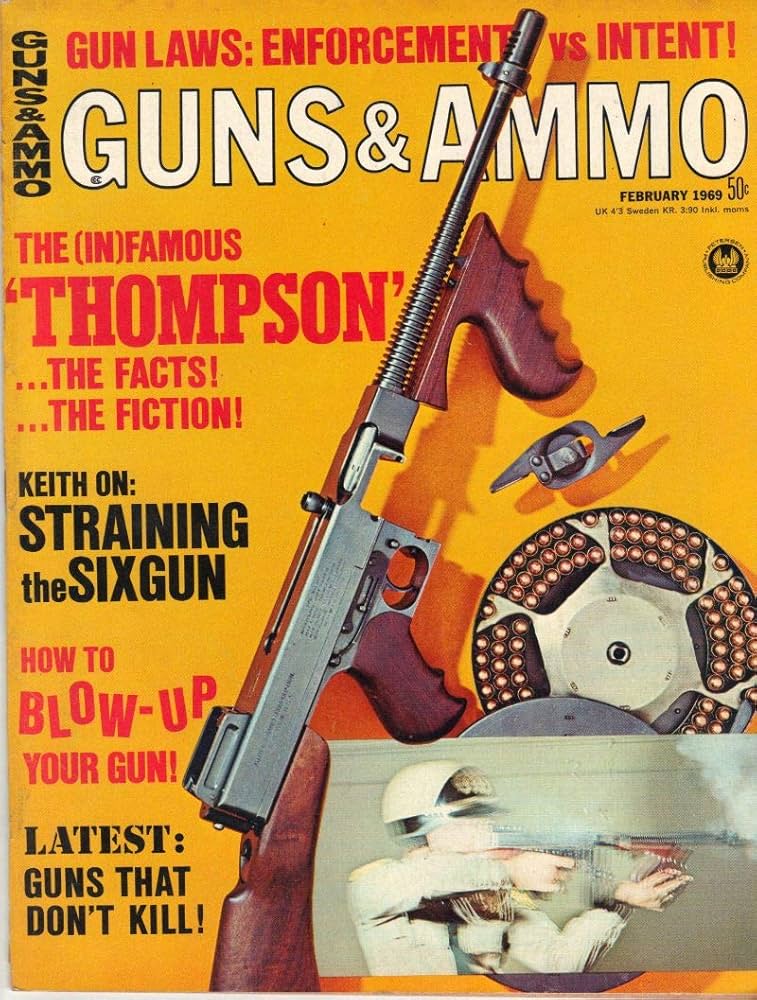 Amazon.com: Vintage Guns & Ammo Magazine - February, 1969 - Very