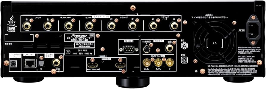 Amazon.co.jp: Pioneer ブルーレイディスクプレーヤー BDP-LX91