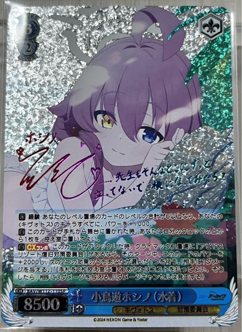 ヴァイス 対策委員会 ホシノ SP ヴァイスシュヴァルツ ヴァイス ブルー