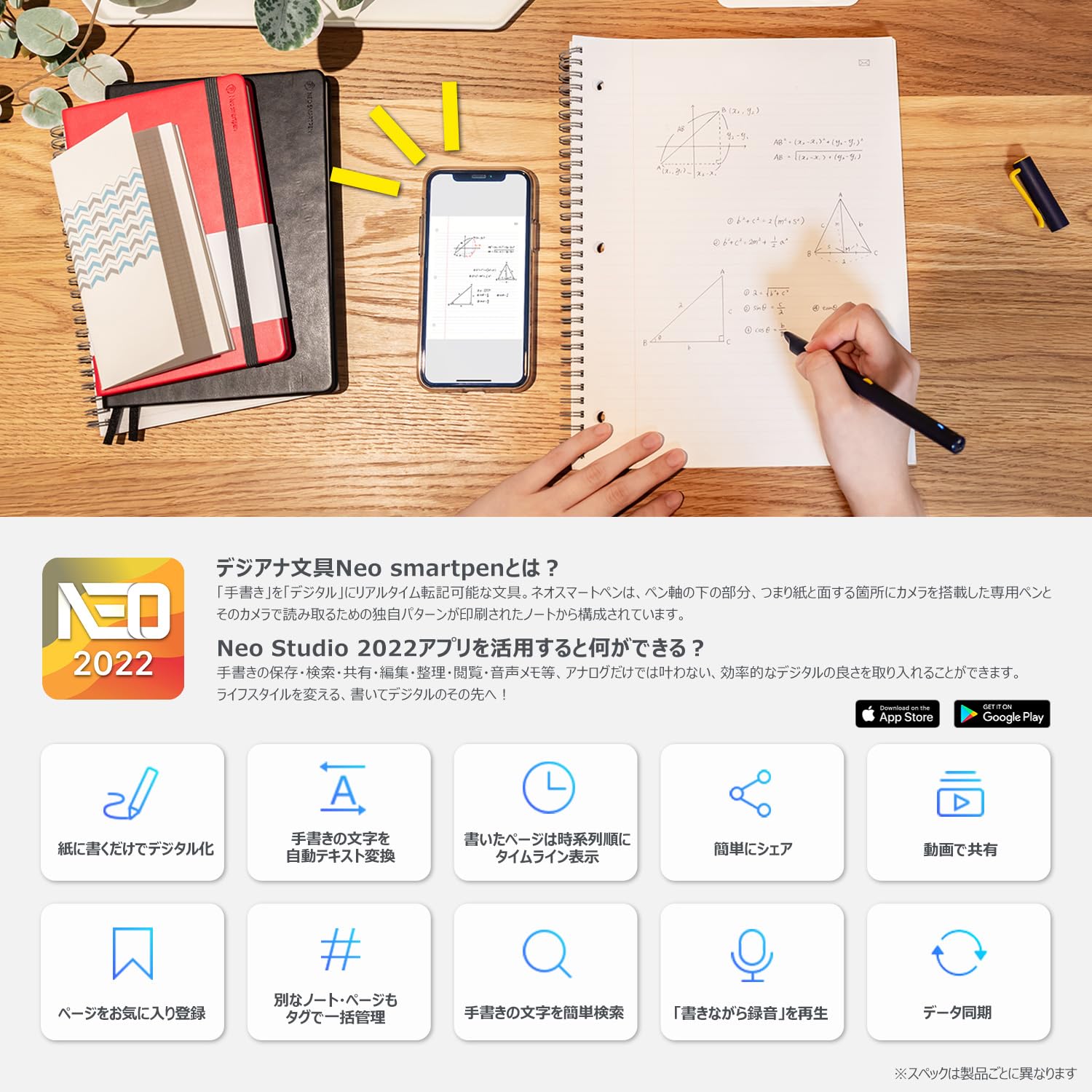 Amazon.co.jp: Neo smartpen〈書いてデジタル〉ネオスマートペン N2