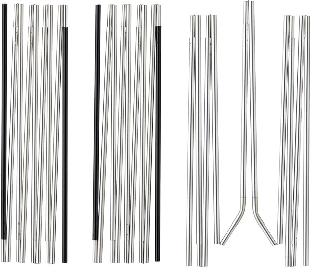 Amazon | Coleman(コールマン) アルミポールセット/ST シルバー ワン