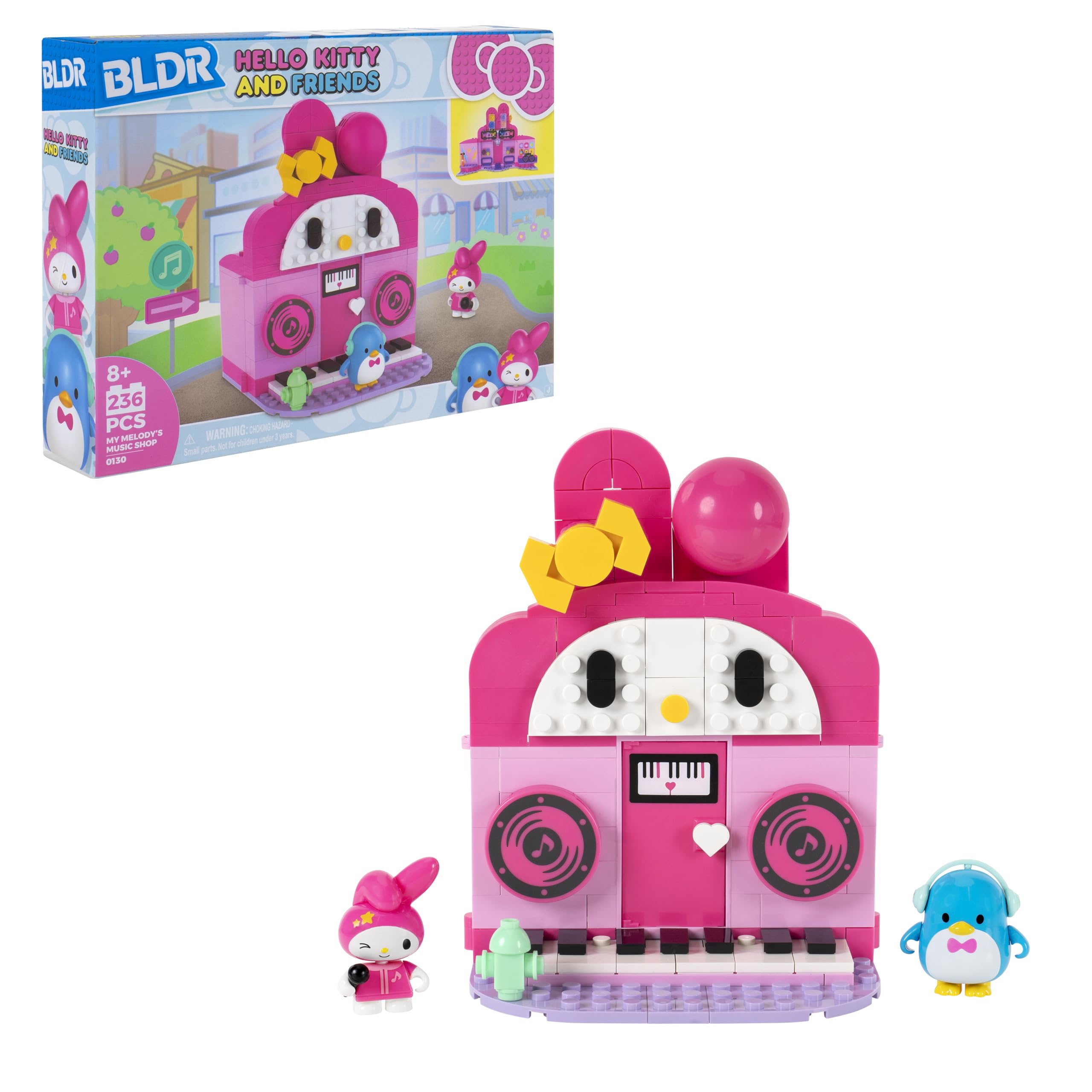 Amazon.com: BLDR Hello Kitty and Friends My Melody's Music Shop