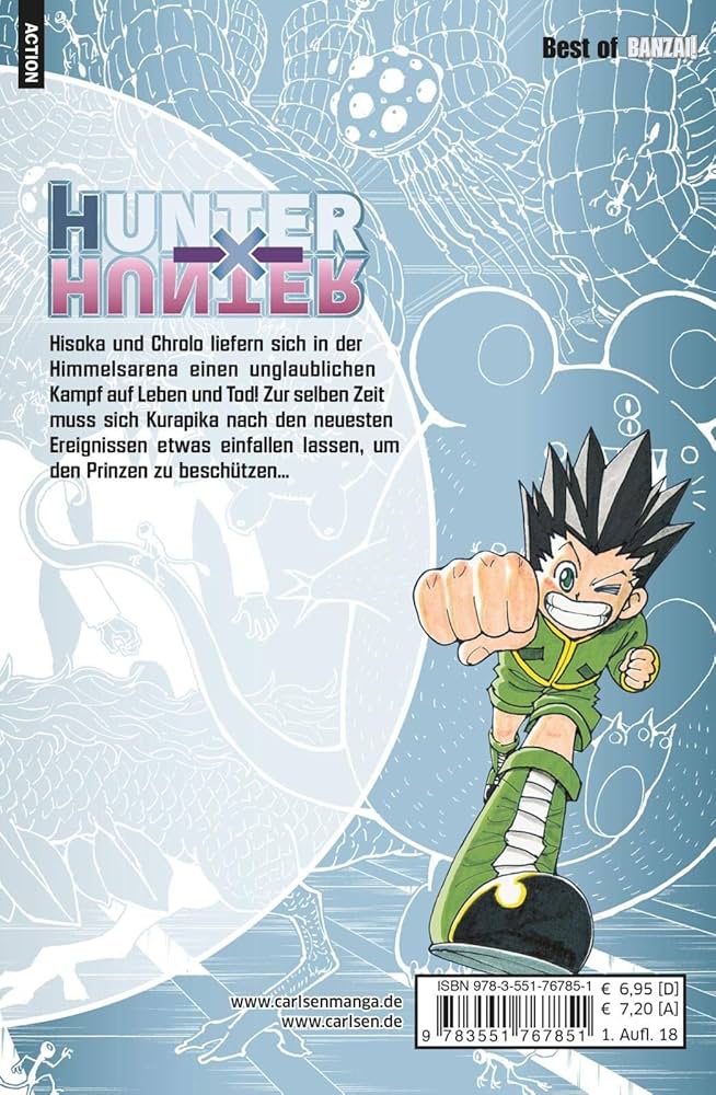 Amazon.com: Hunter X Hunter 34: 9783551767851: Togashi, Yoshihiro