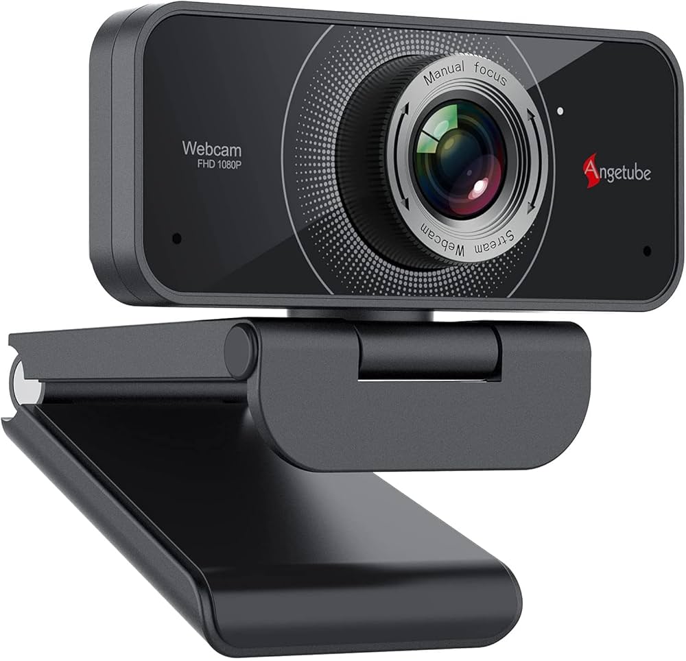 Amazon.com: Angetube 1080P Webcam with Microphone - USB Computer