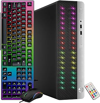 Amazon.com: HP EliteDesk 800 G4 SFF High Performance RGB Desktop