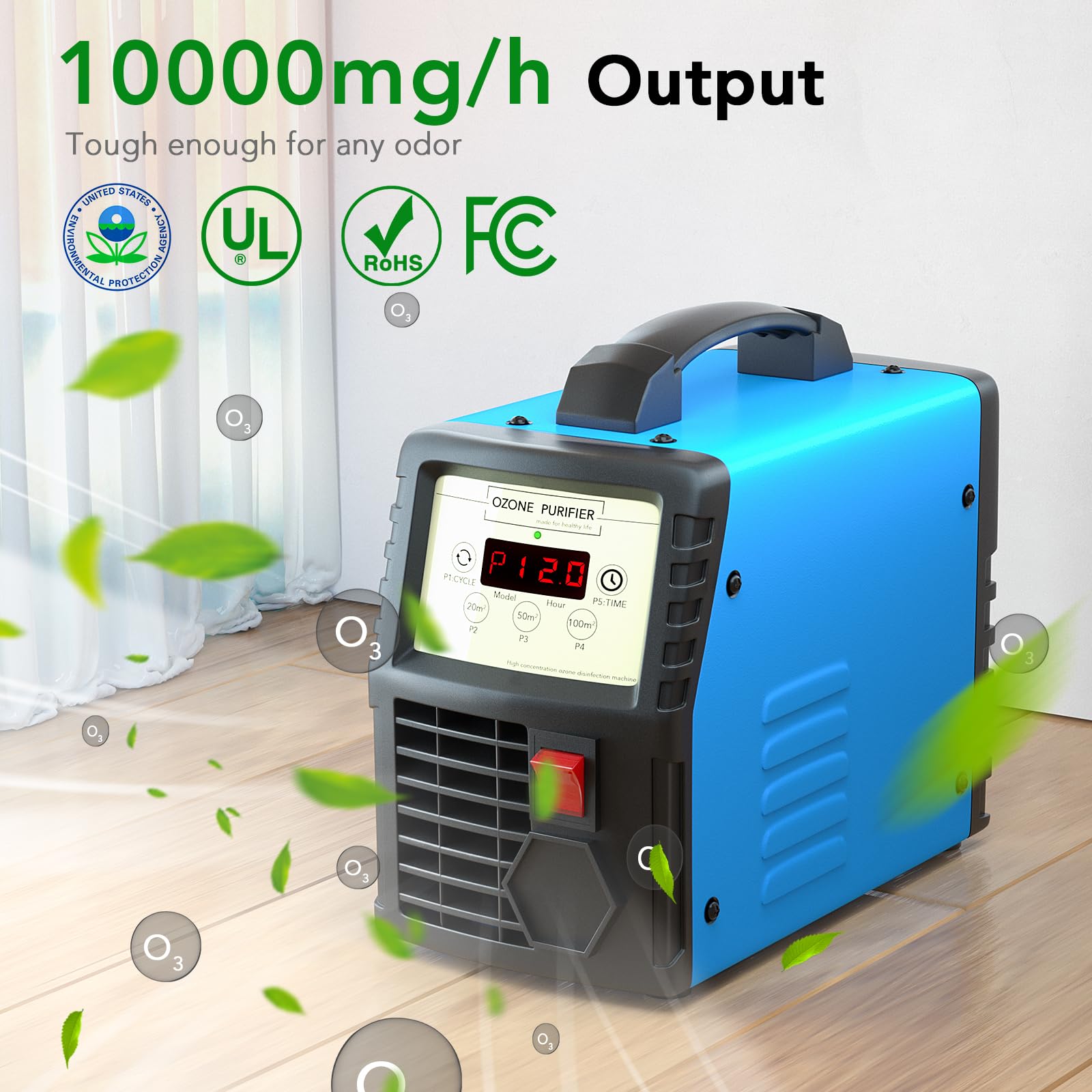 FELLAT Ozone Generator, 10000 mg/h Industrial Commercial Ozone