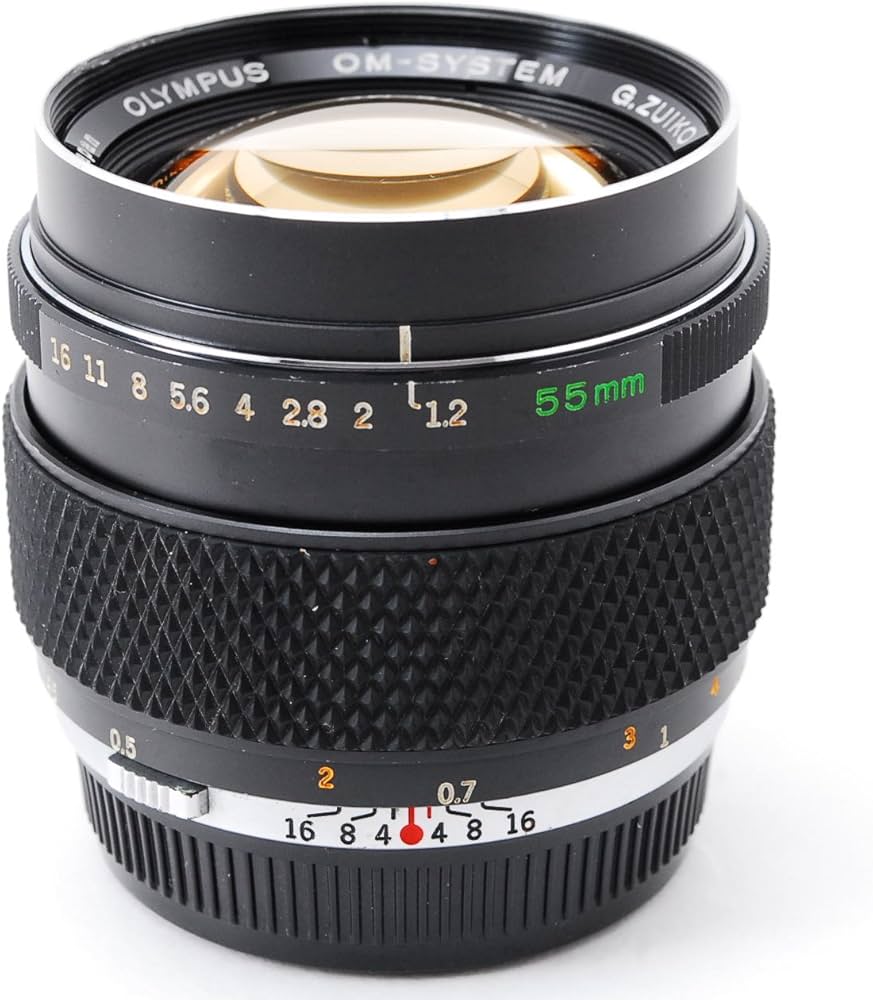 フィルムカメラ OLYMPUS OM-1 BLACK G.zuiko 55mm f1.2 標準大口径