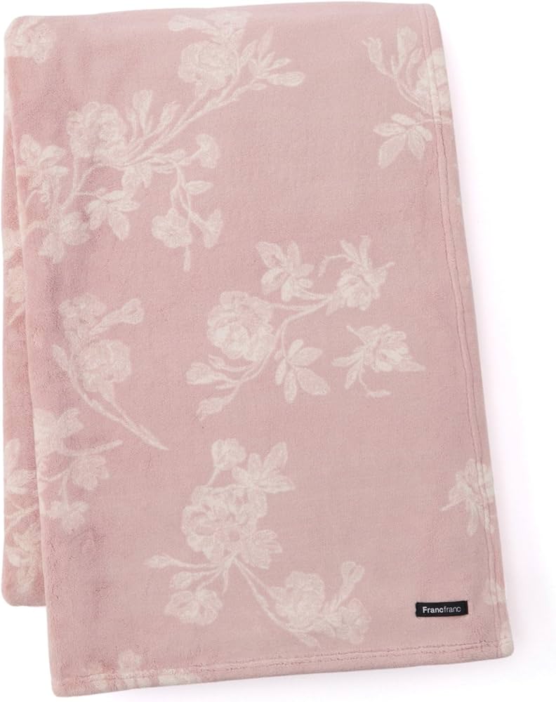 Amazon｜Francfranc フランフラン WARMY フラワー ブランケット (毛布