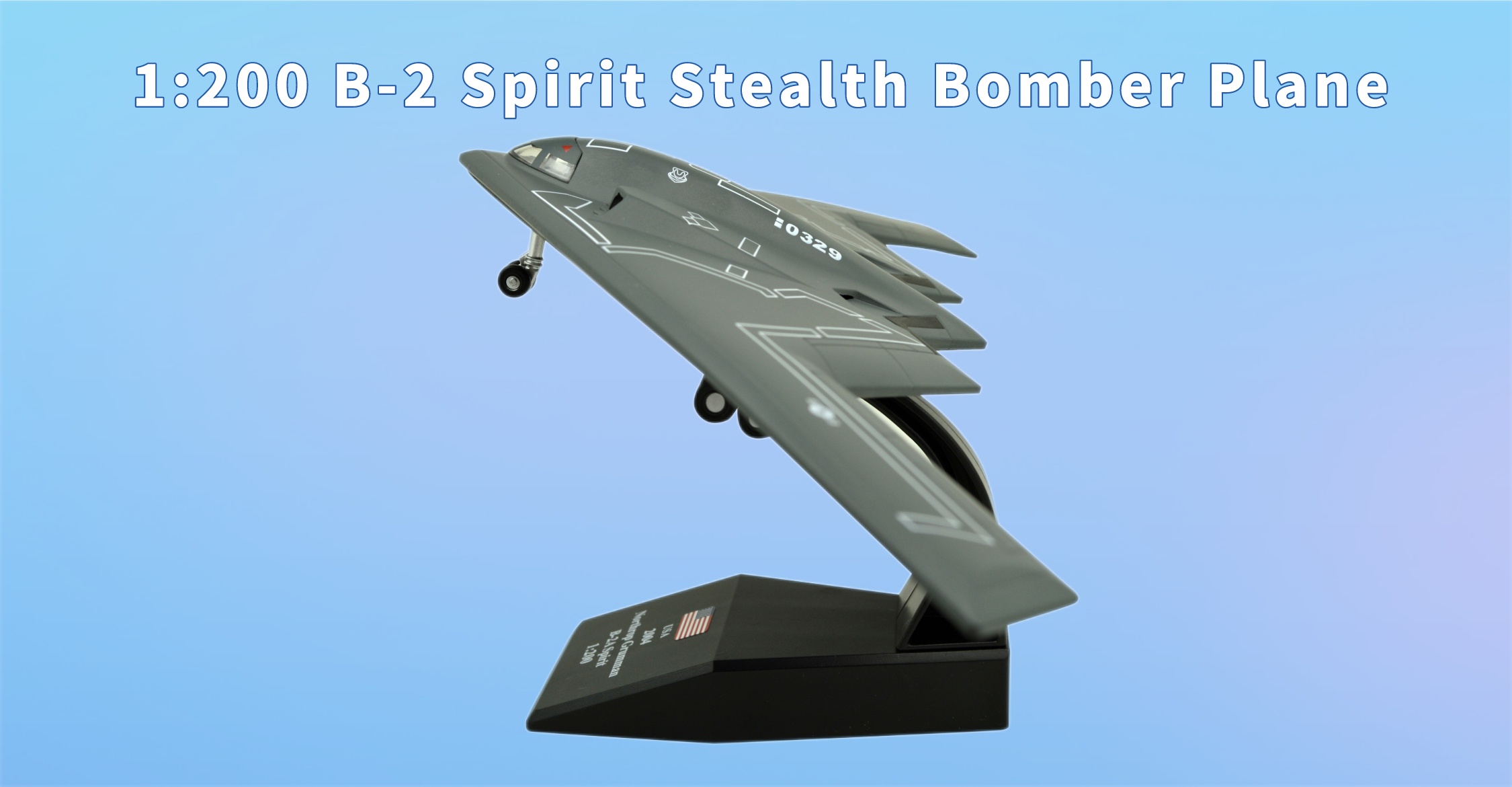 Amazon | TANG DYNASTY(TM) 1/200 B-2 ステルス戦略爆撃機 合金製 完成