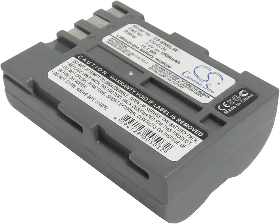 Amazon.com: XSPLENDOR Replacement Battery for Nikon D100 D200 D300