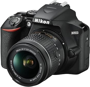 Amazon.com : Nikon D3500 DSLR Camera with 18-55mm Lens (1590) +