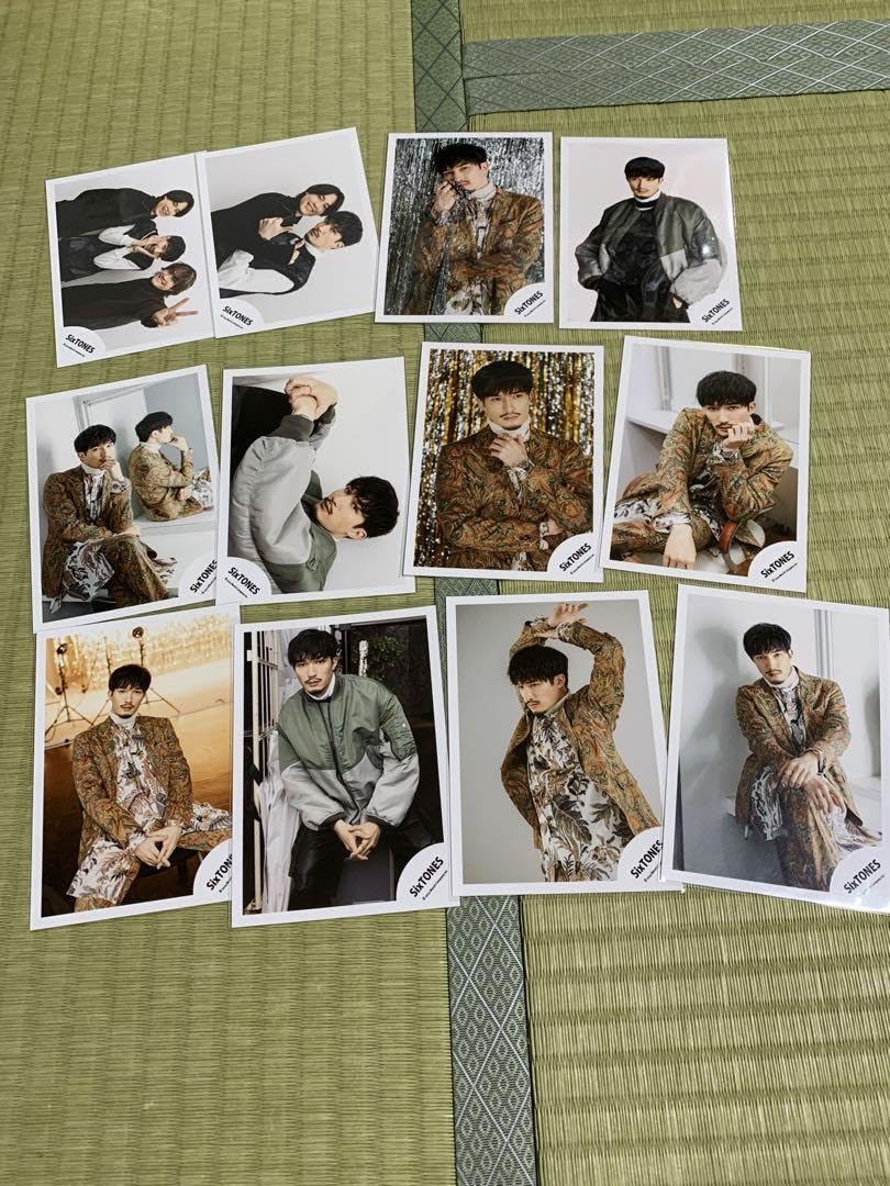 Amazon.co.jp: ジェシー SixTONES 公式写真 VVS グッズオフショット