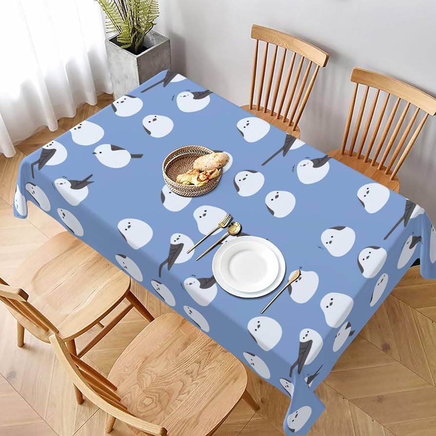 テーブルクロス テーブルナプキン 9点セット ヨーロッパお土産 水色