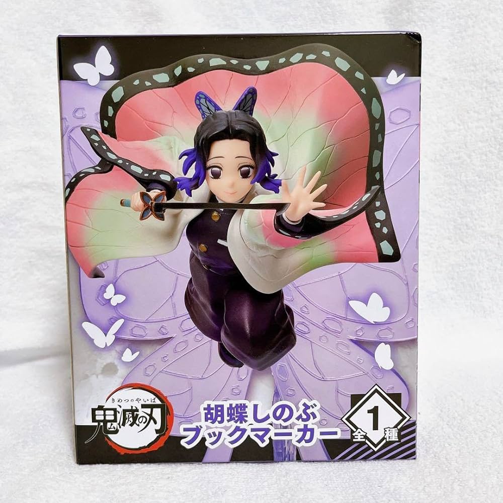 Amazon | 鬼 滅 胡蝶しのぶ ブックマーカー フィギュア | しおり