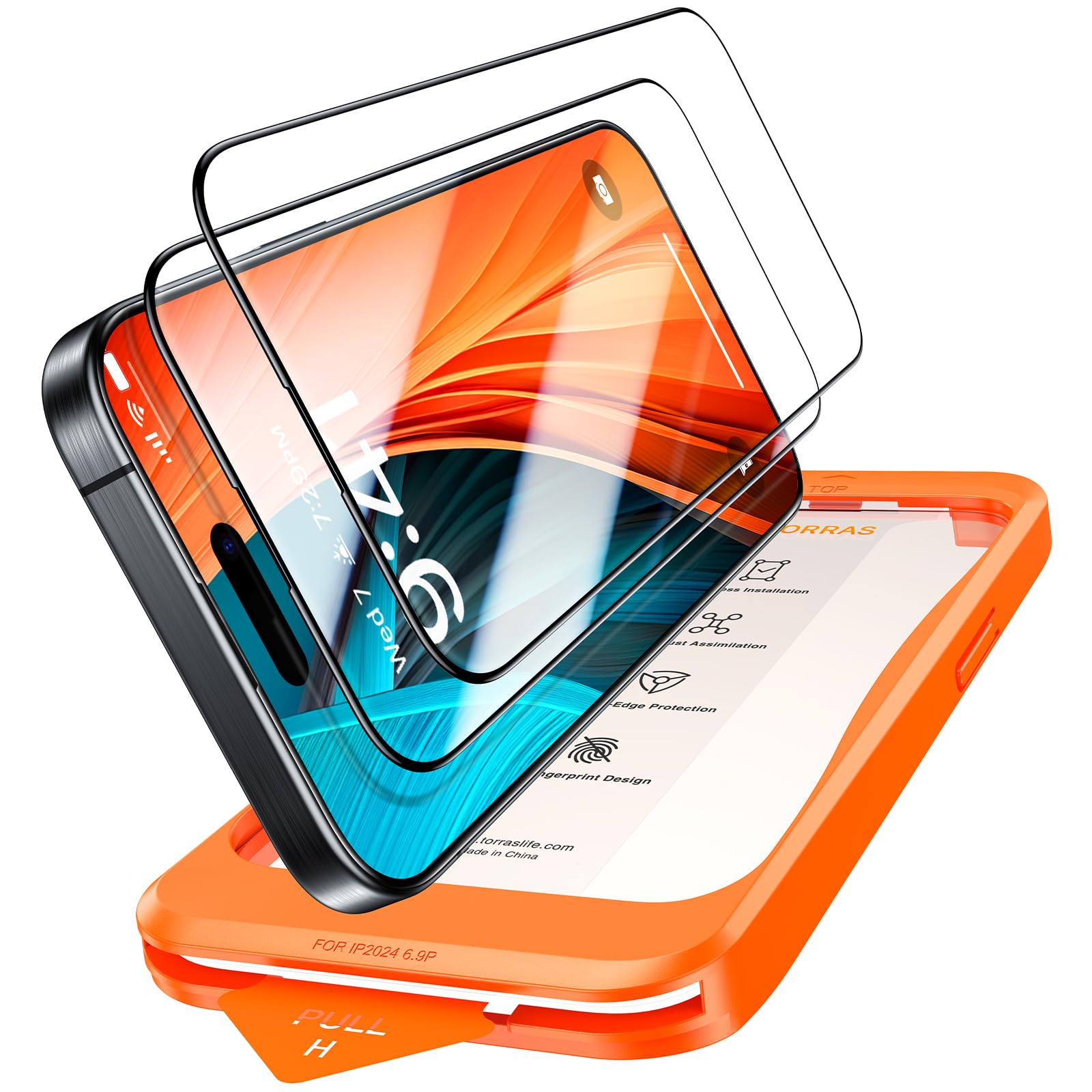 Amazon | 「Just One Pull・航空宇宙材料」TORRAS iPhone 16Plus用