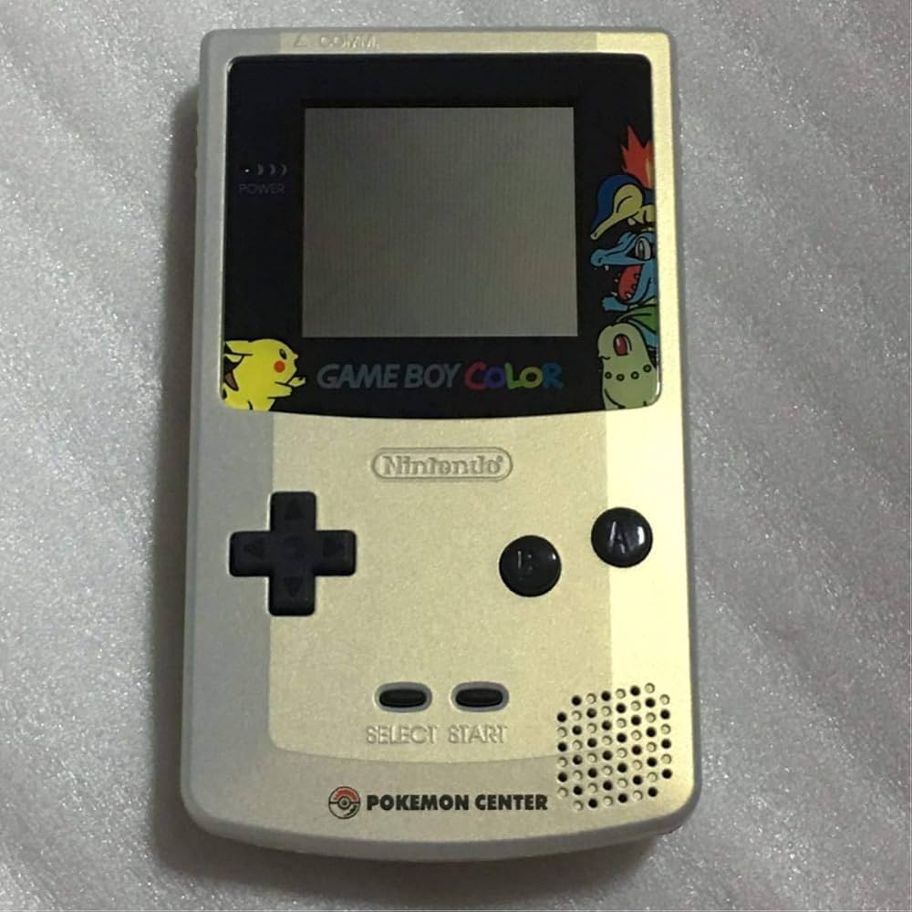 Amazon.co.jp: ゲームボーイカラー 本体 ポケットモンスター 金銀 記念