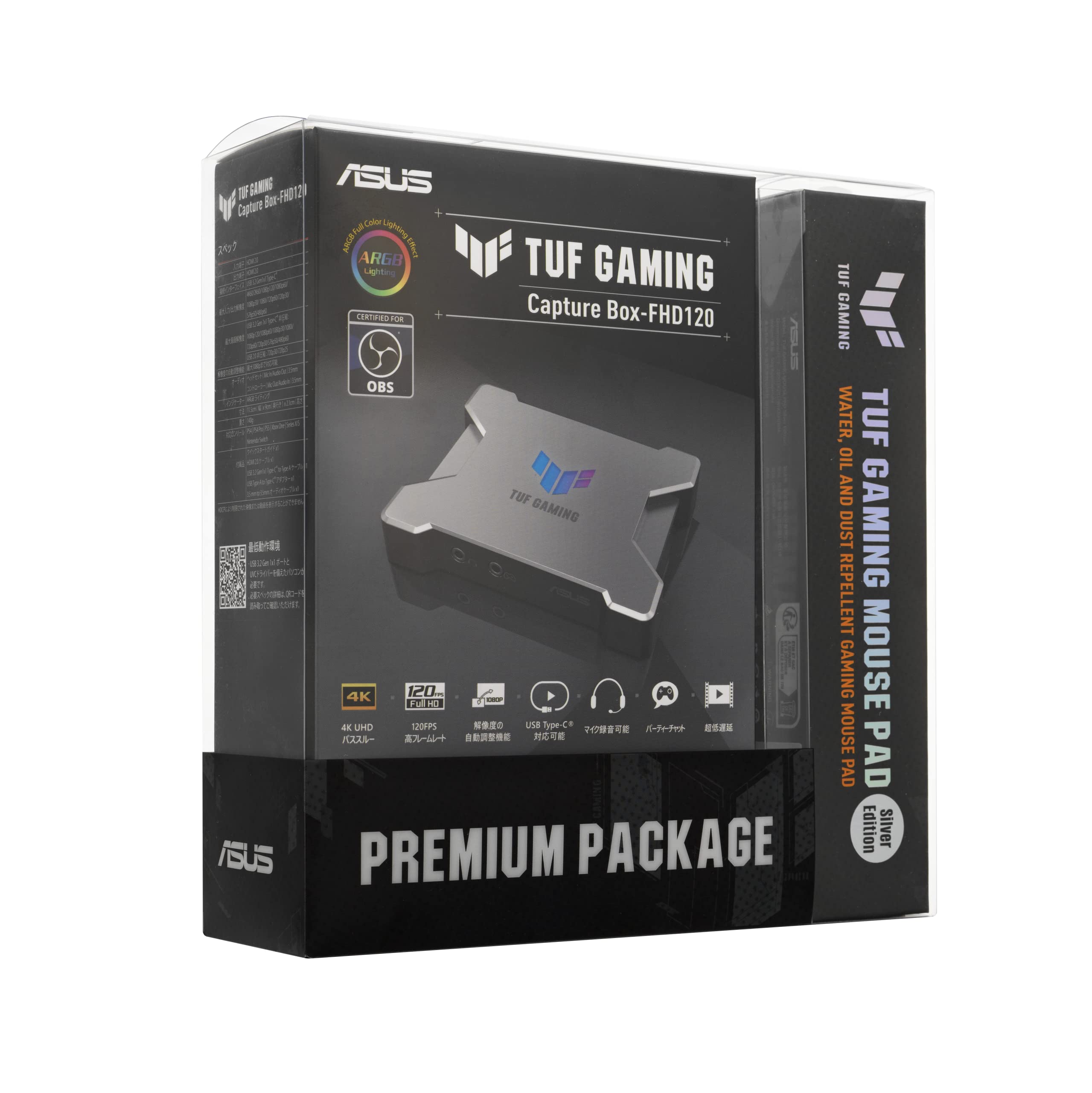Amazon | ASUS ゲームキャプチャーボックス TUF GAMING CAPTURE BOX