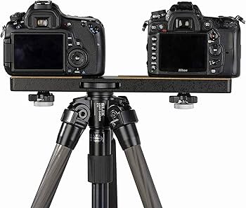 Amazon | SLIK 雲台アクセサリー プレート II カメラ2台搭載用 201152