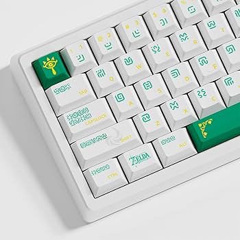 Amazon.co.jp: ゲーム周辺キーキャップ ゼルダの伝説 シーカー族文字