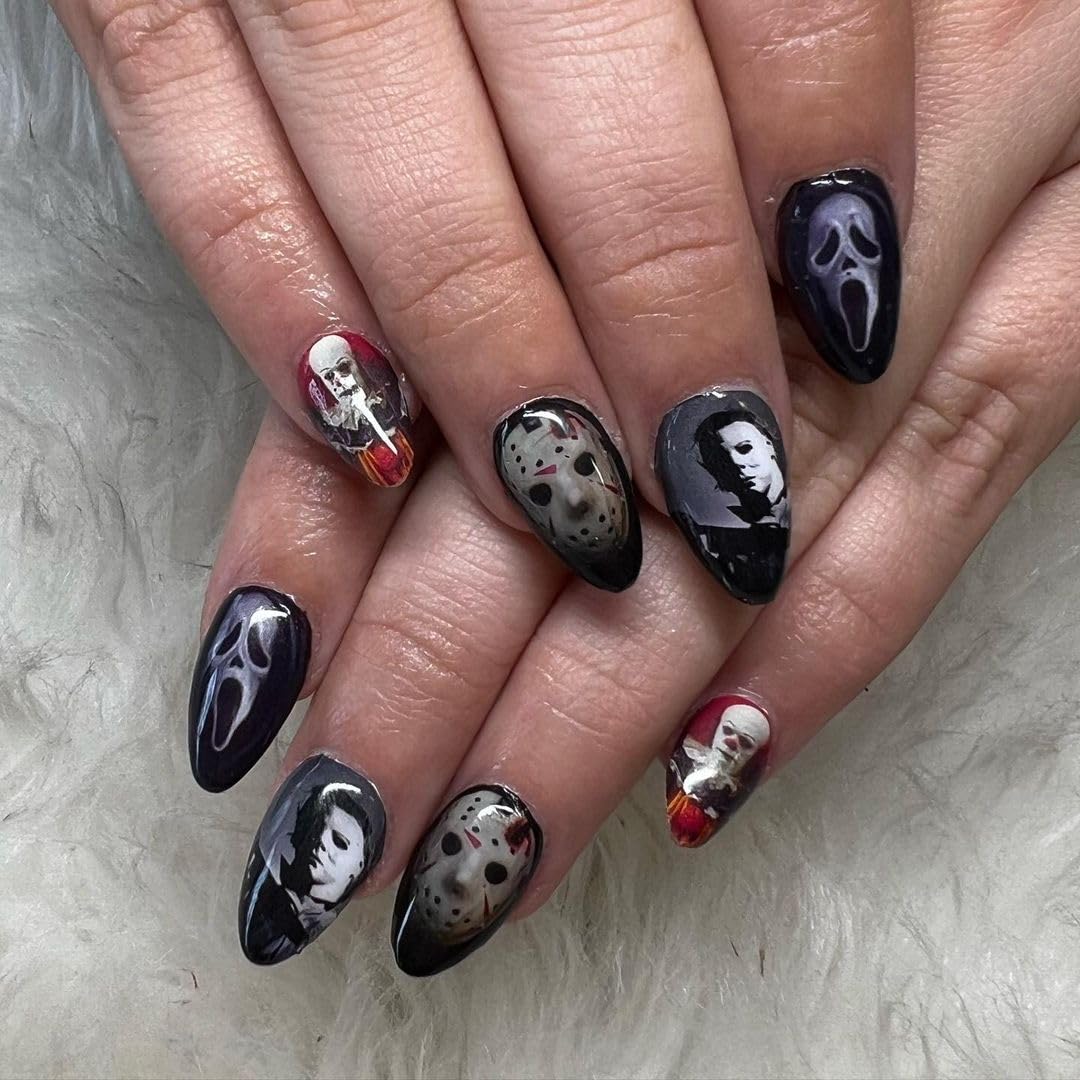 商品説明必読!!ホラーラビット☆ネイルパーツ 5個 商品説明必読