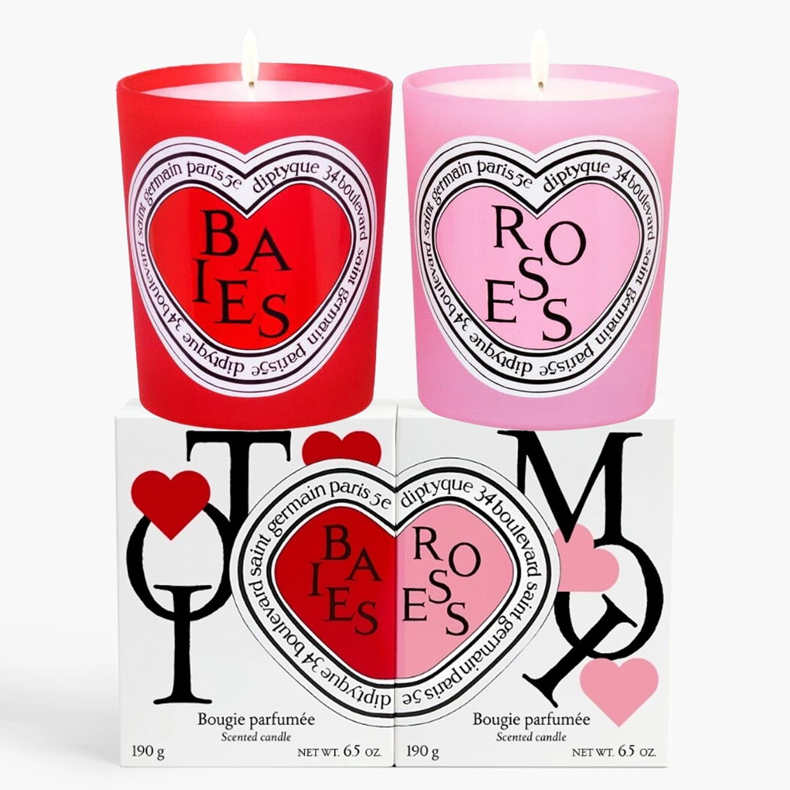 Amazon.co.jp: DIPTYQUE クラシックキャンドル Baies＆Roses べ