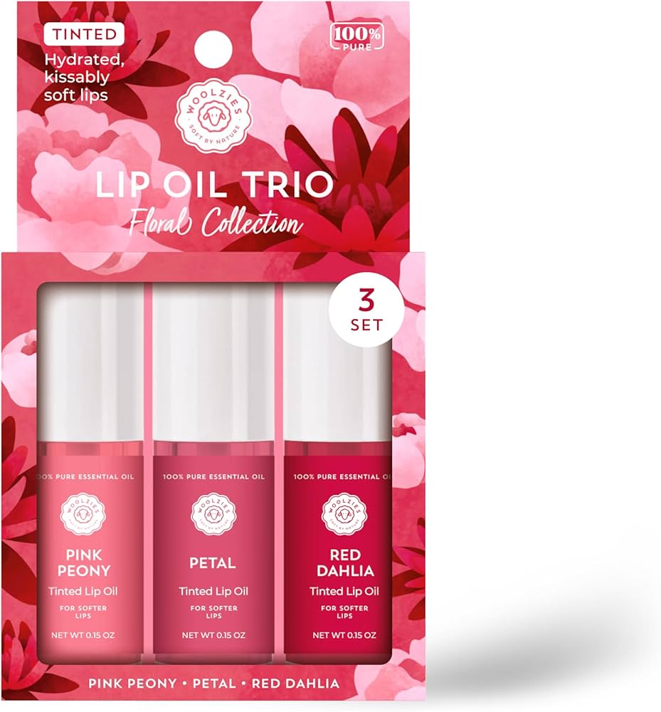 Amazon.com : Woolzies All-Natural Lip Oils | Flavored Assortments