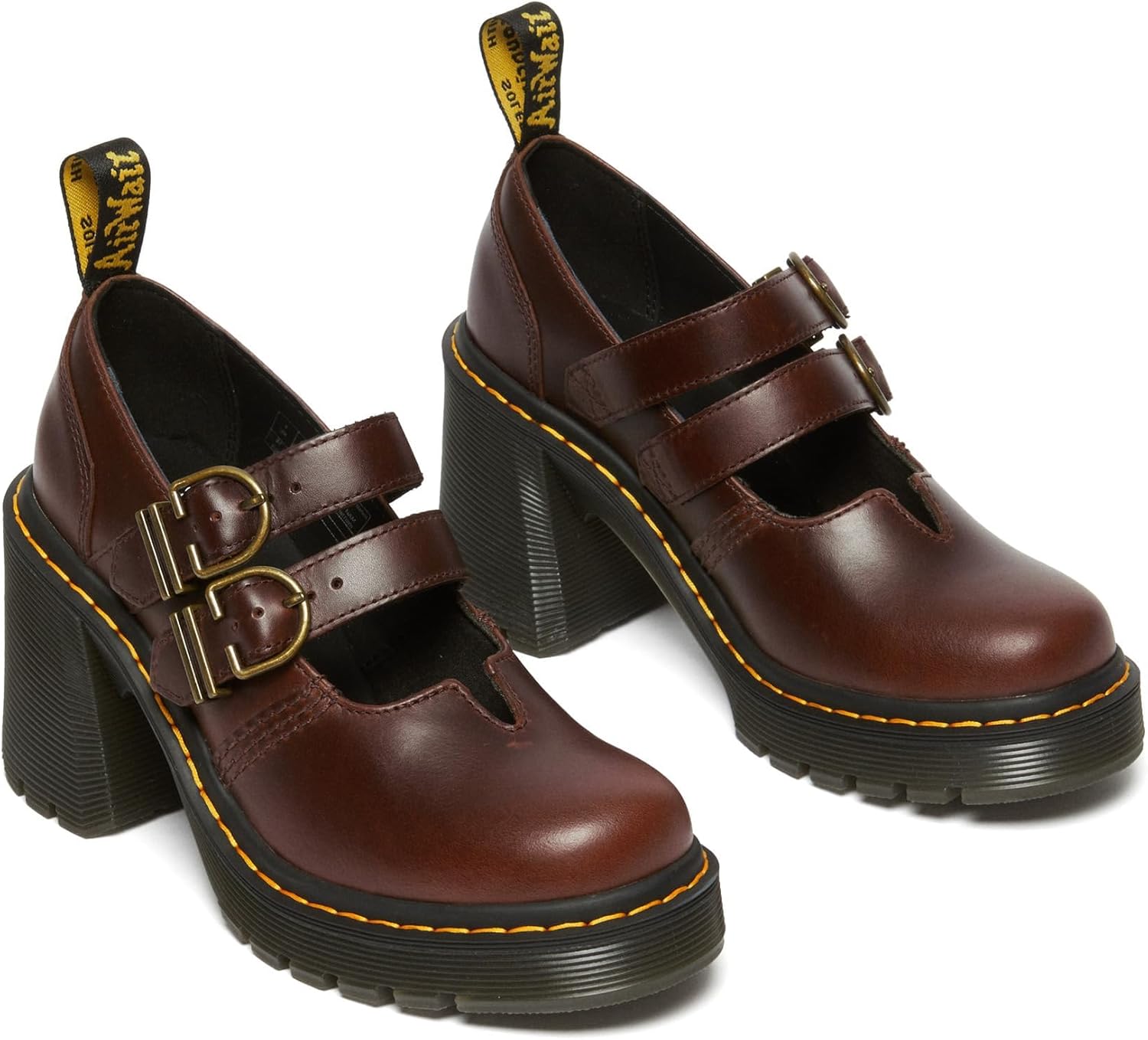 Amazon | [ドクターマーチン] EVIEE チャンキーヒール メリージェーン