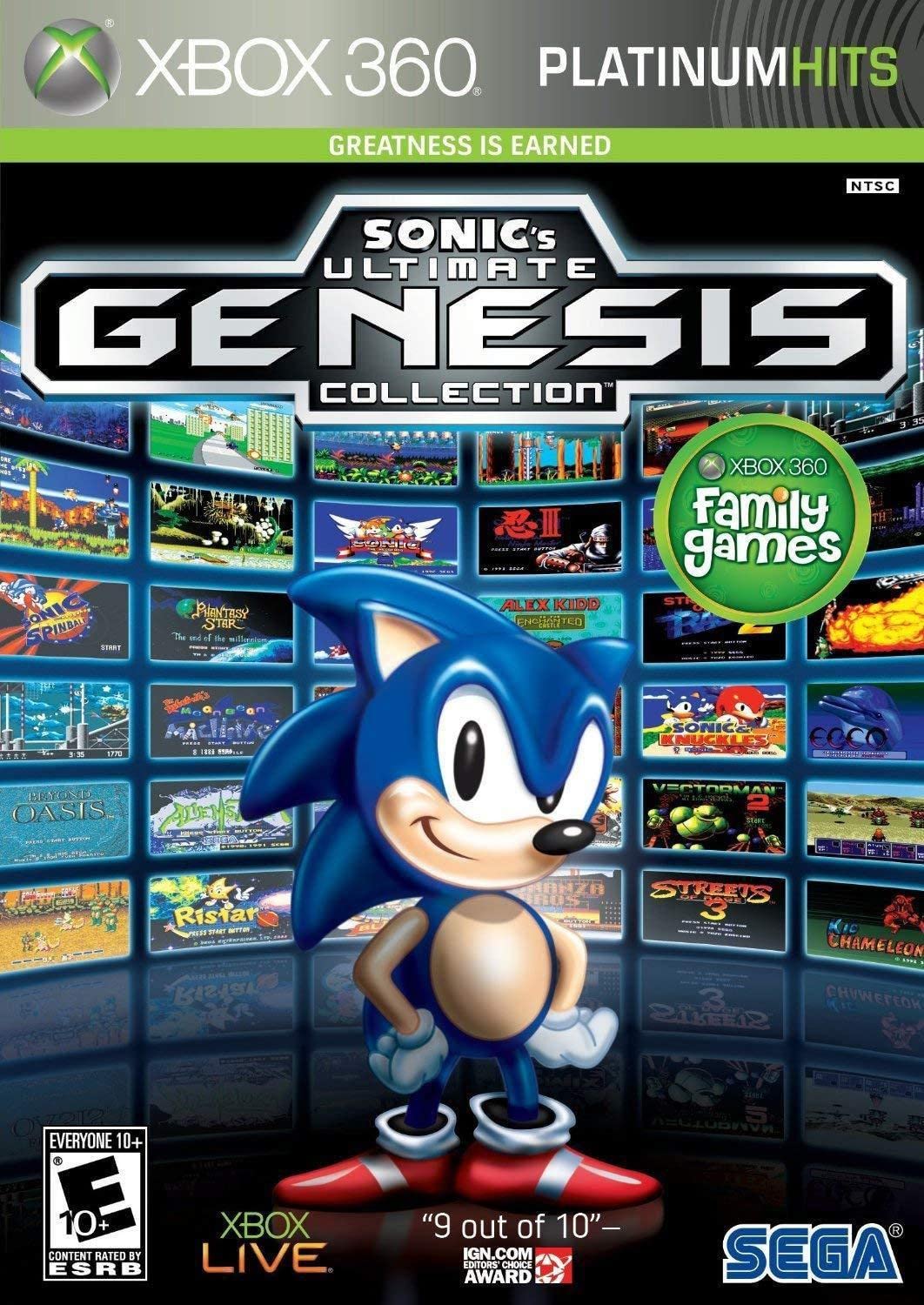 Sega - Brandclub - Sonic's Ultimate Genesis Collection (Platinum