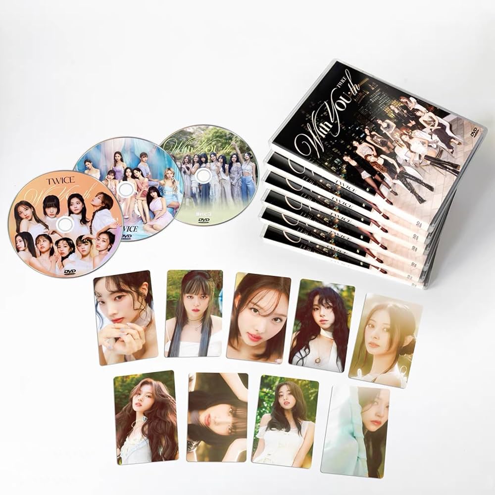 Amazon.co.jp: Twice 最新 2024年新曲MV/LIVE HDビデオ3ディスク