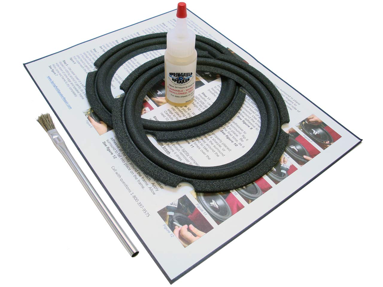 Amazon.co.jp: Springfield Speaker 6.5インチフォームサラウンド