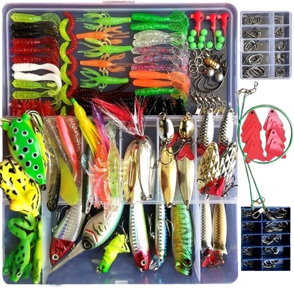 Amazon.co.jp: ワーム バス釣 ルアー 275個 セット ワーム色々・ハード