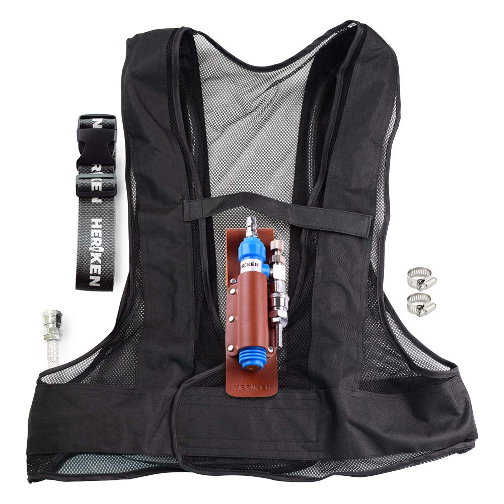 個人用冷却器 クールベスト用 エアー装置 コンプレッサー接続型 熱中症