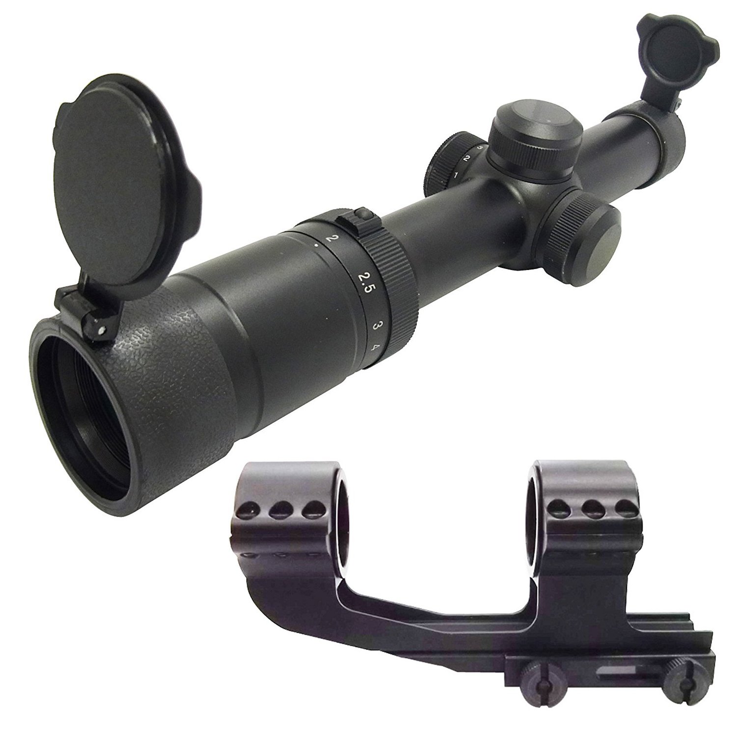 Amazon | エスツーエス ライフル・スコープ 1-4x24 PREDATOR ハイブリ