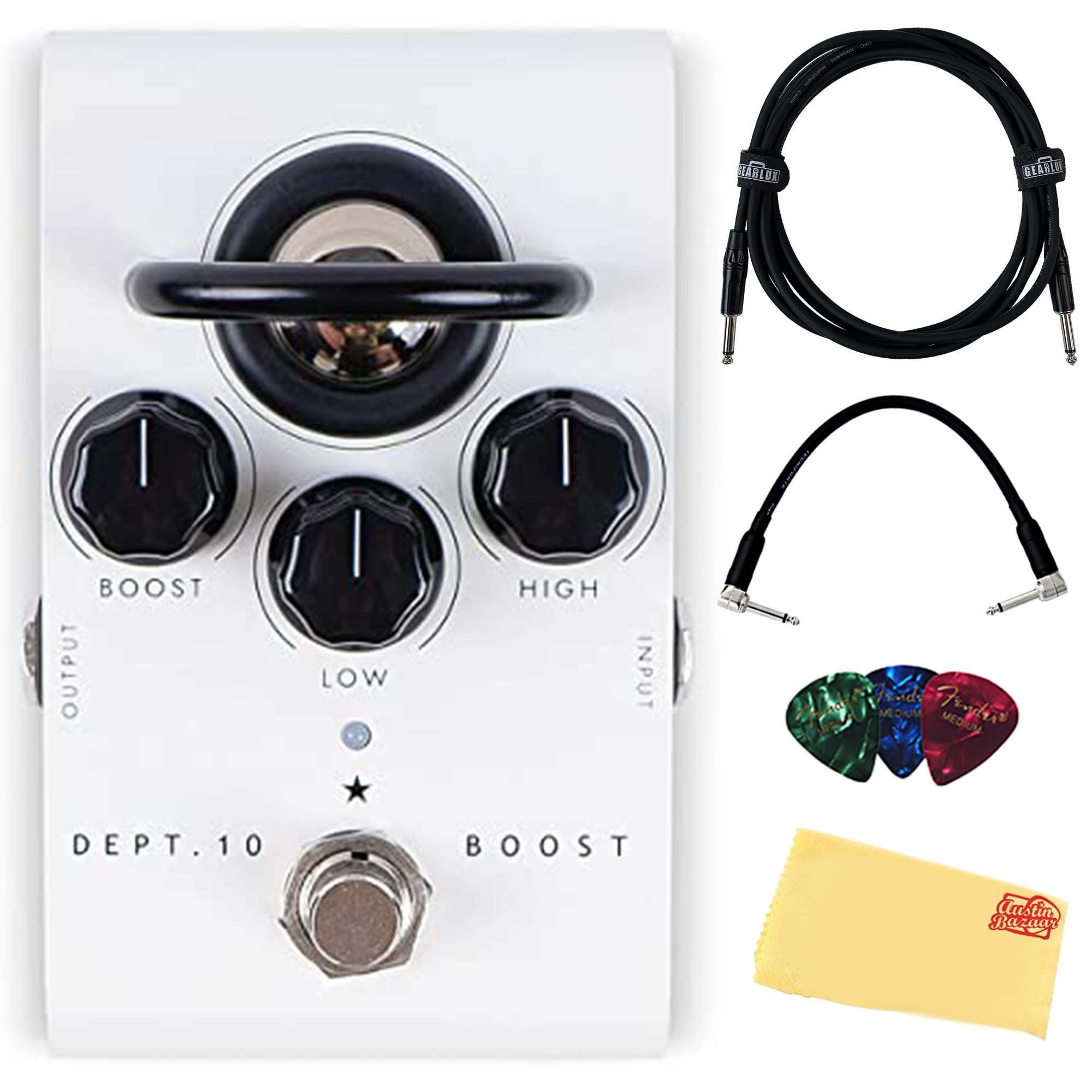 Amazon.com: Blackstar Dept 10 Boost Pedal Bundle with Power Supply