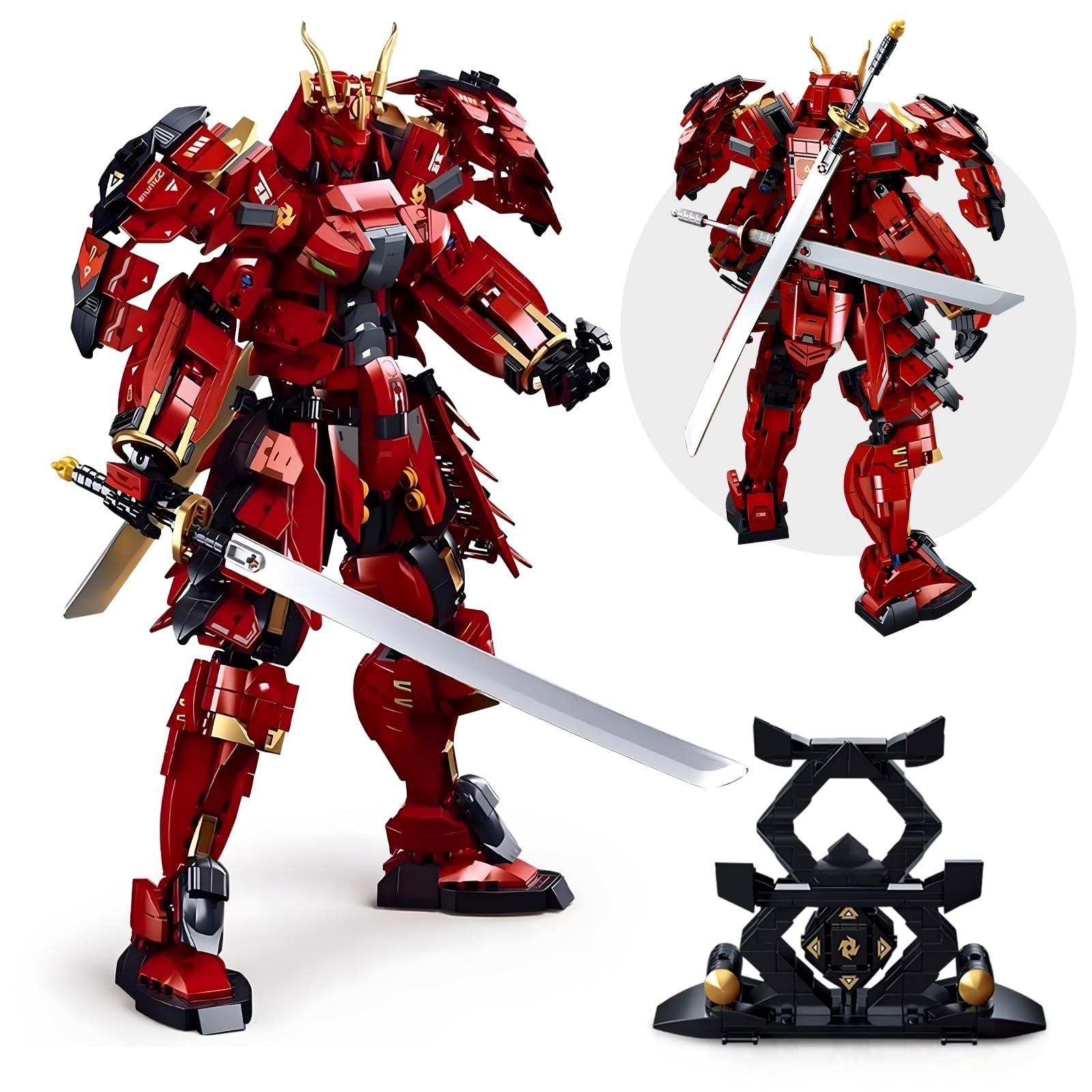 Amazon.co.jp: High GODO サムライメカ戦士モデル組み立てセット