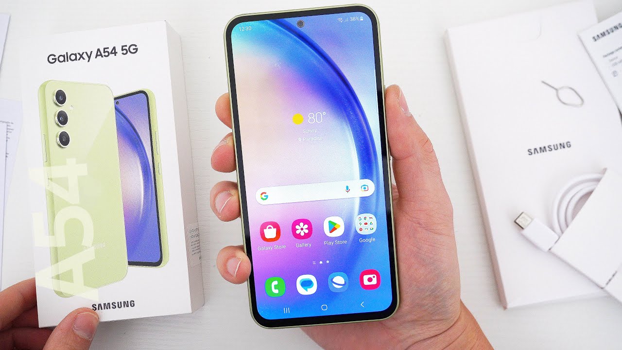 Watch Samsung Galaxy A54 5G Unboxing & Full Review! on Amazon Live