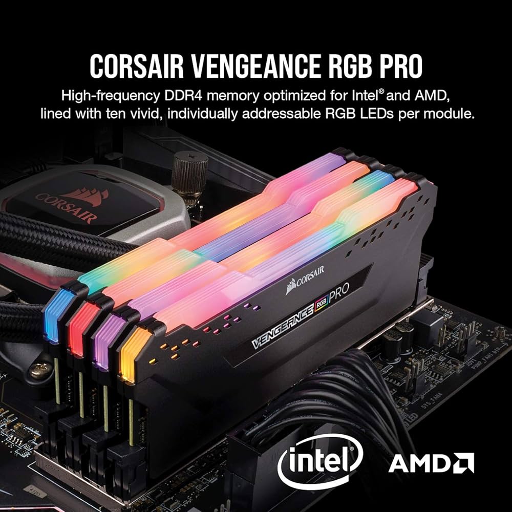 Corsair Vengeance RGB PRO 32GB (2X16GB) 3200Mhz CL16 1.35V DDR4