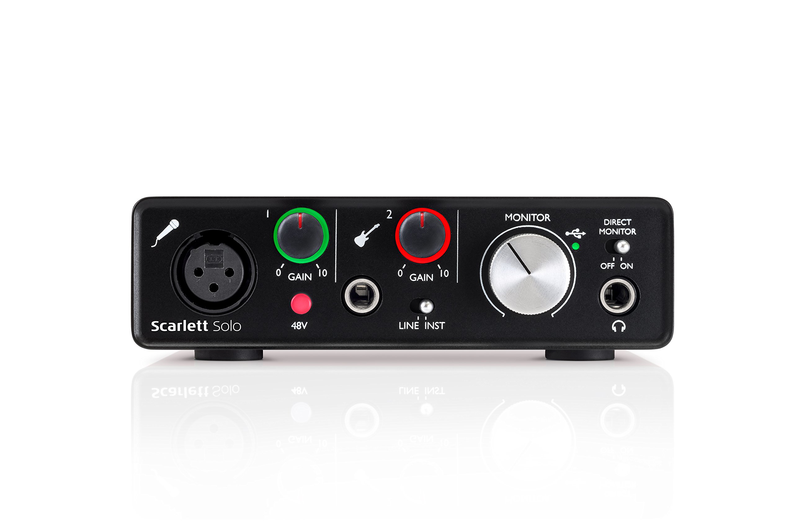 Amazon.co.jp: Focusrite Scarlett Solo G2 2in 2out 24bit 192kHz USB