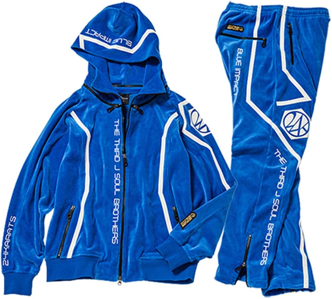 Amazon | 24karats セットアップジャージ BLUE IMPACT 三代目JSB (M