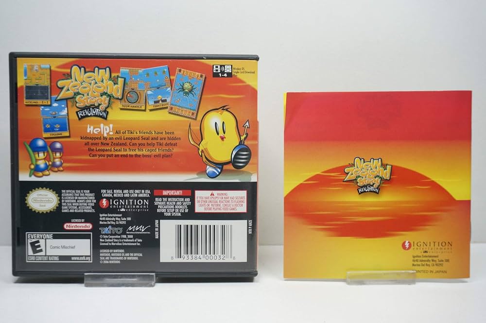 Amazon.com: New Zealand Story: Revolution - Nintendo DS : Video Games