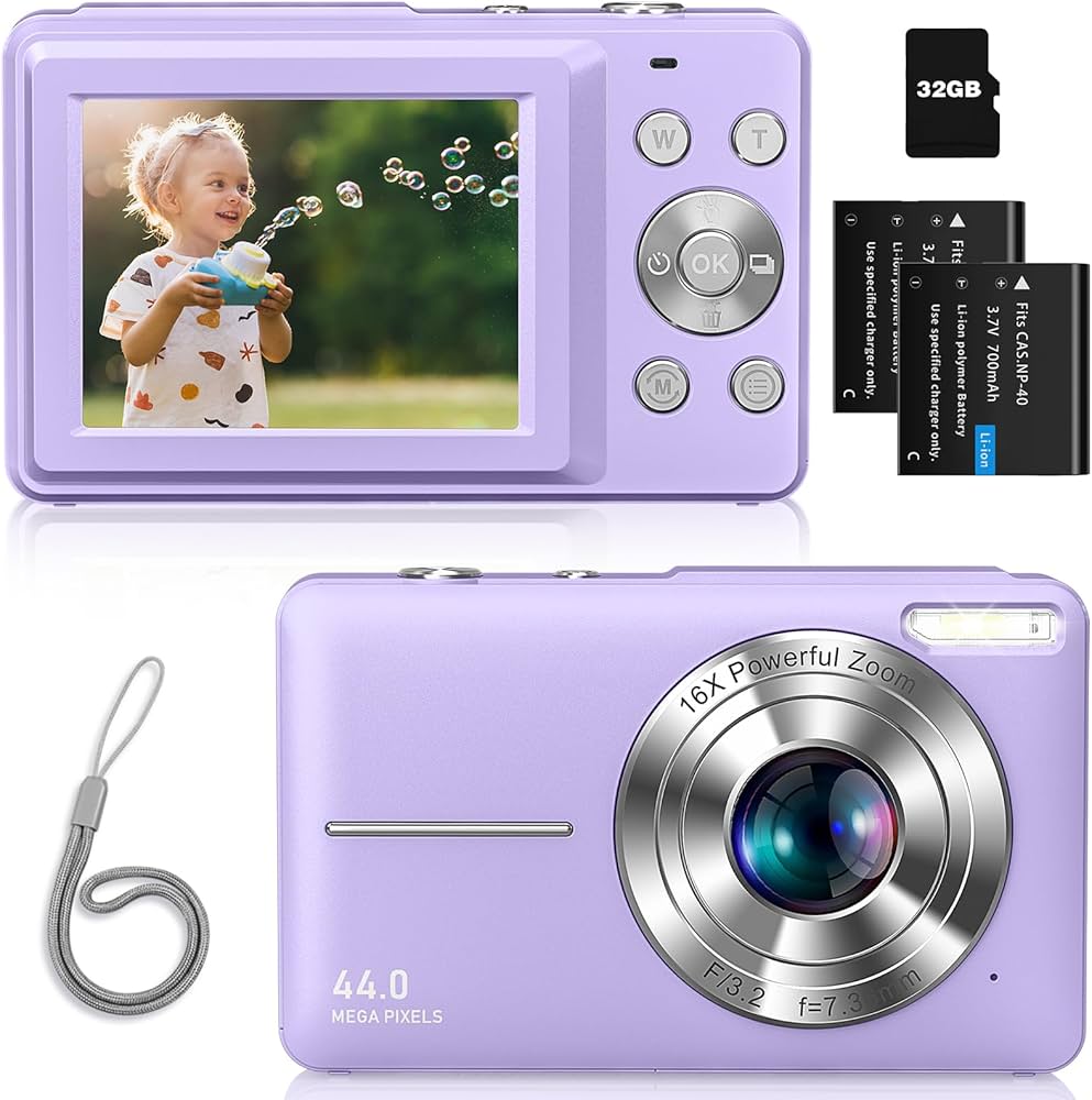 Amazon | Zostuic デジカメ デジタルカメラ オートフォーカス 1080P