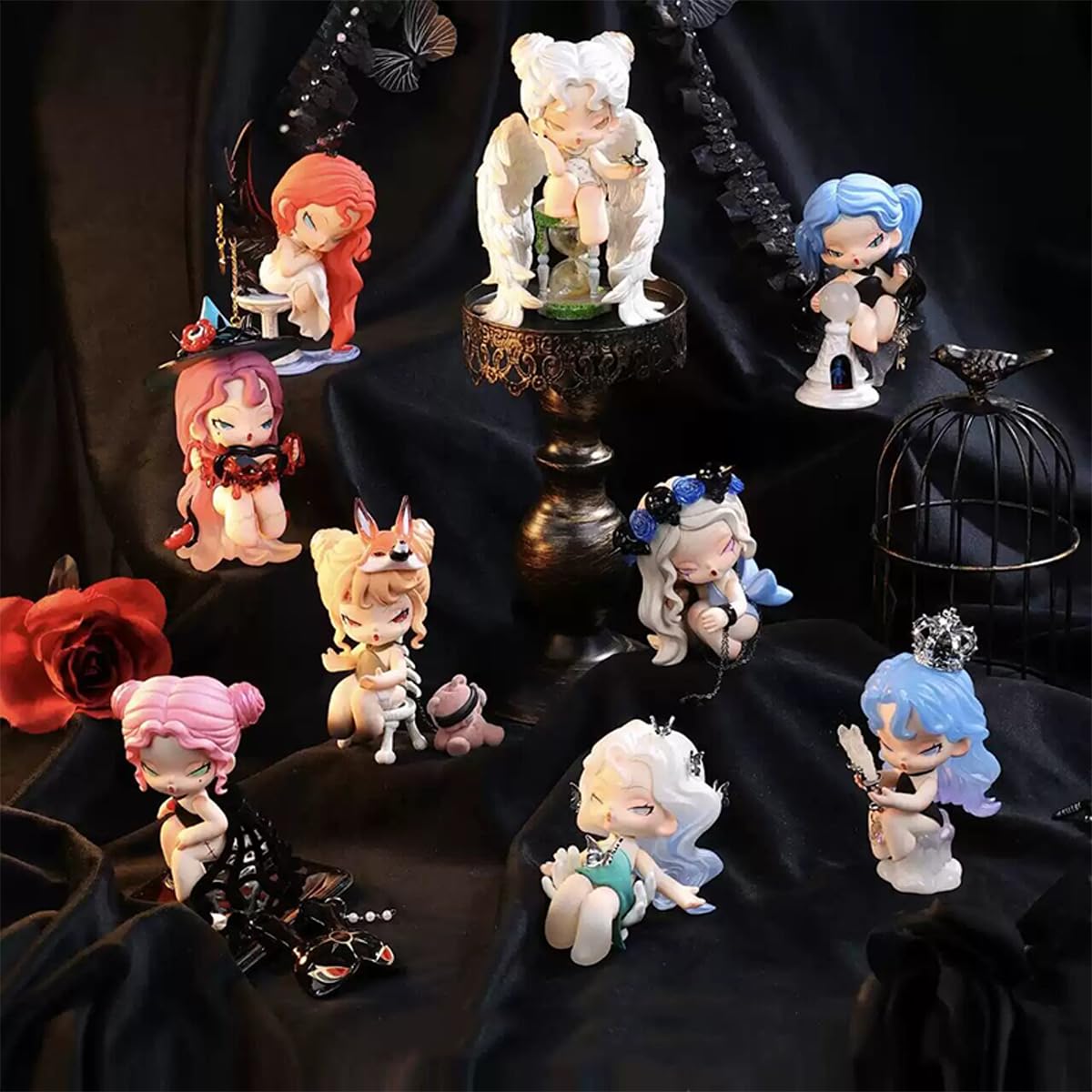 Aven Rabbit DODO NAMI Nightmare Core Series Blind Box Figuras de