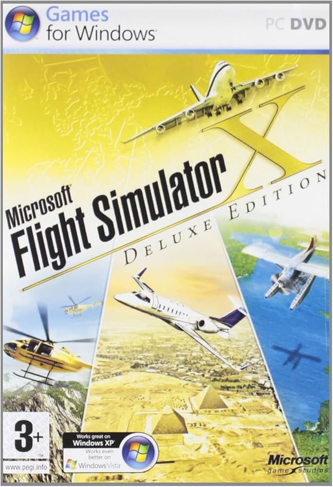 Amazon | Microsoft Flight Simulator X Deluxeアジア版 (輸入版) | PC