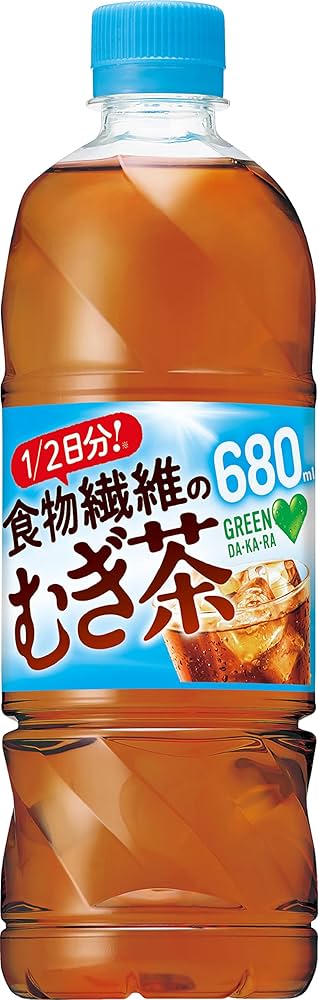 Amazon.co.jp: サントリー グリーンダカラ 1/2日分! 食物繊維のむぎ茶