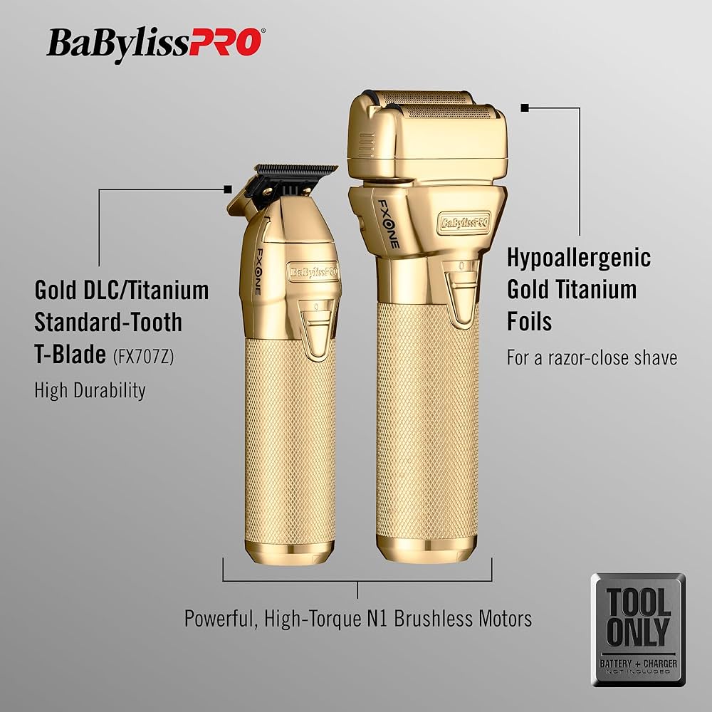 Amazon.com: BaBylissPRO® FXONE GoldFX Tool Only Hair Trimmer +