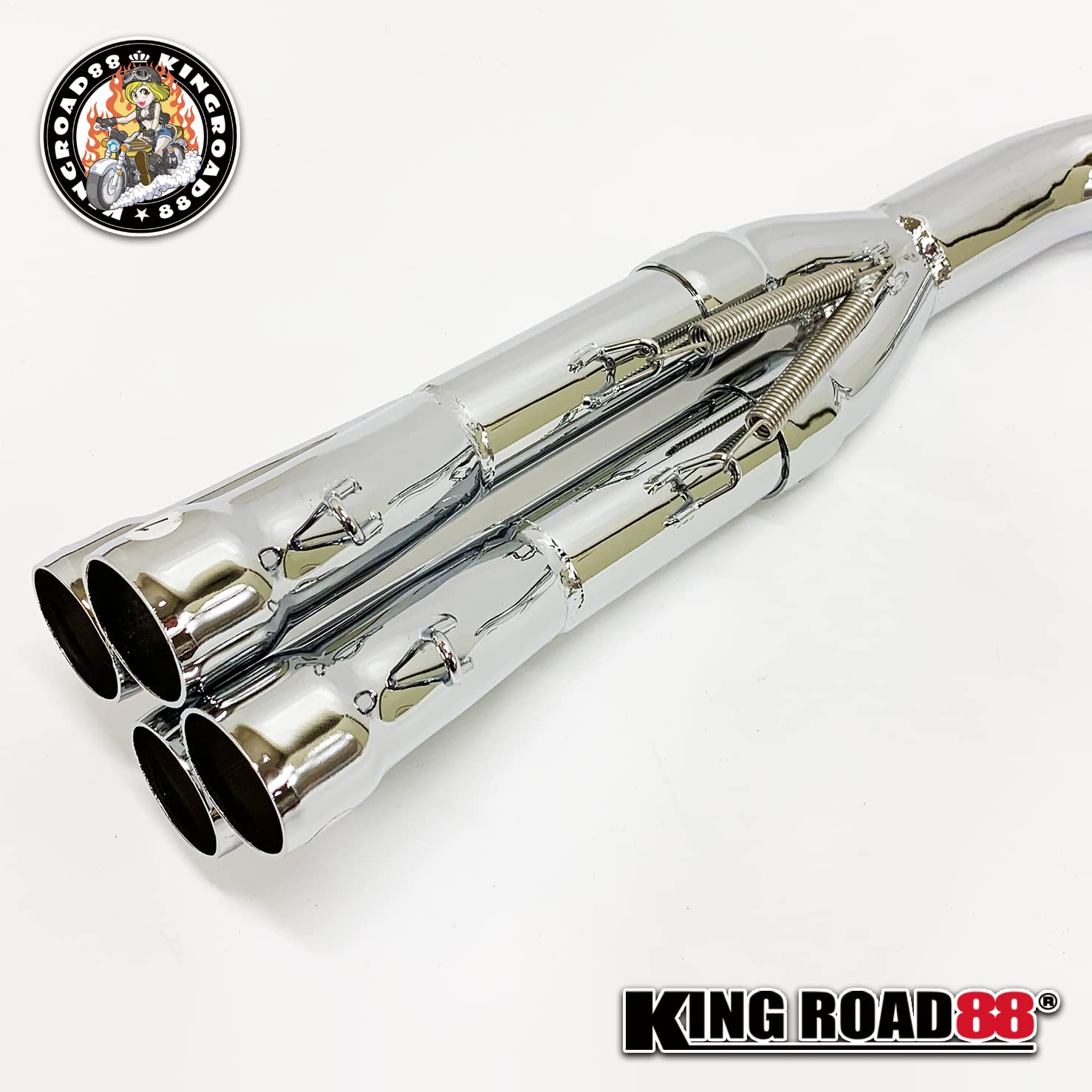 Amazon | King Road 88 ゼファー400 / ゼファーχ マフラー ZR400C C1