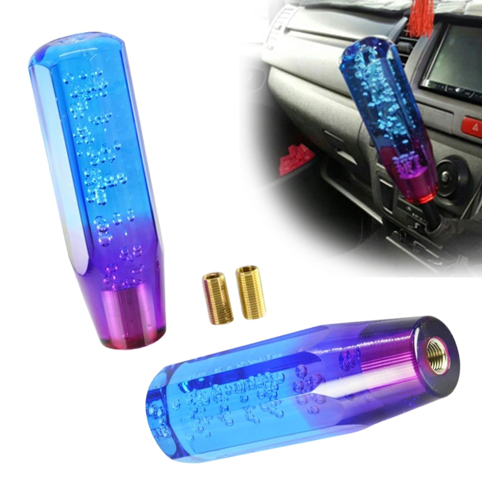 Amazon.co.jp: ONE-K ハイエース シフトノブ クリスタル レバー