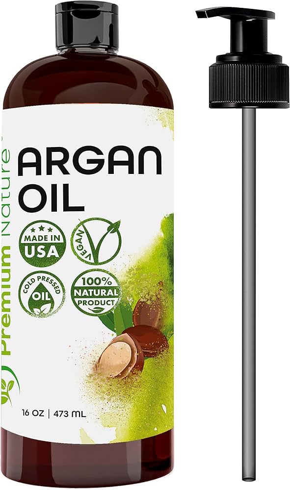 Amazon.com: Argan Oil for Dry, Damaged, Curly and Frizzy Hair